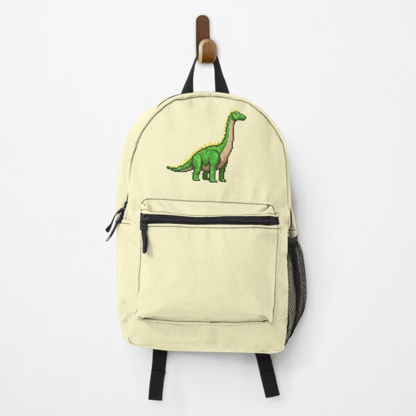 Item preview, Pixel Art Light Green Brontosaurus designed and sold by Potato Quality Prints.