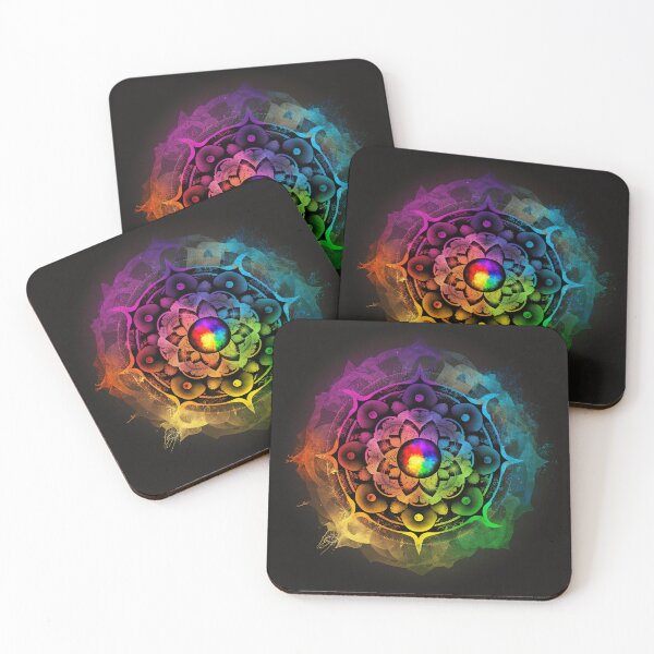 Item preview, Multicolor Chakra Energy System Art designed and sold by AetherVibes.