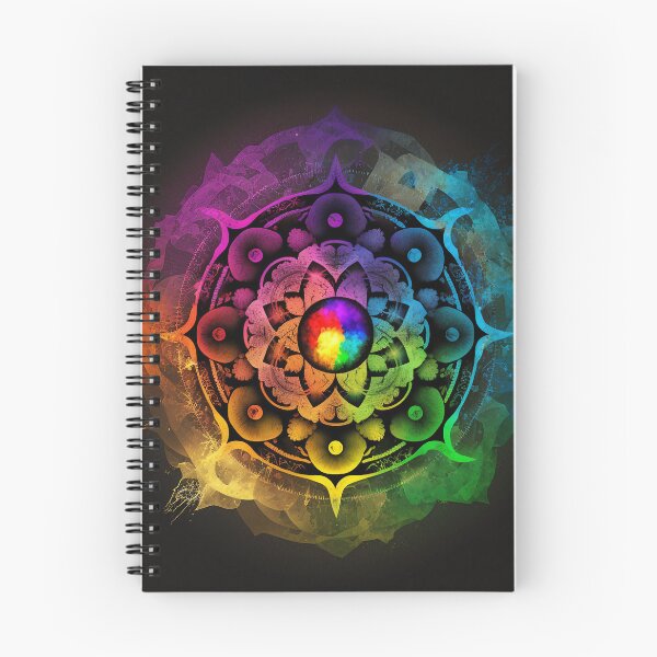 Item preview, Multicolor Chakra Energy System Art designed and sold by AetherVibes.