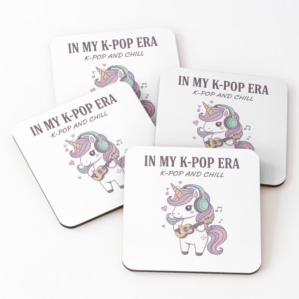Item preview, In My K-Pop Era K-Pop And Chill Unicorn Kpop Music designed and sold by LuminOrb.
