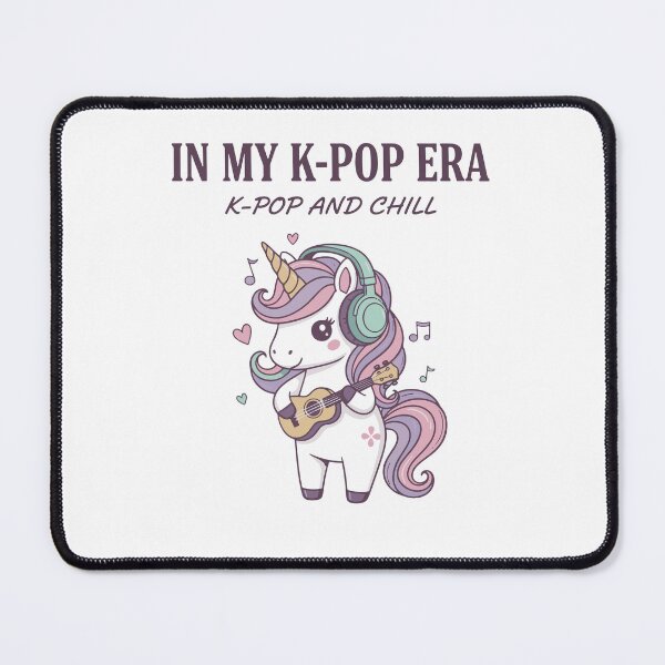 Item preview, In My K-Pop Era K-Pop And Chill Unicorn Kpop Music designed and sold by LuminOrb.
