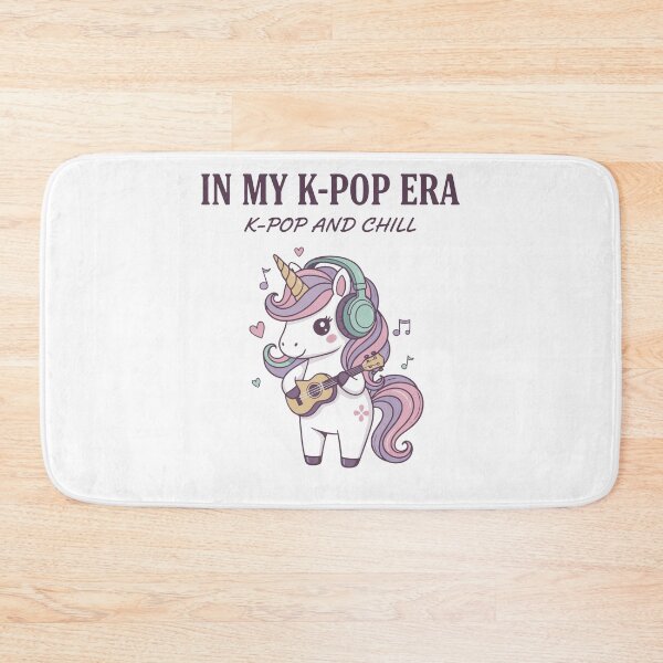 Item preview, In My K-Pop Era K-Pop And Chill Unicorn Kpop Music designed and sold by LuminOrb.