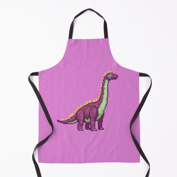 Item preview, Pixel Art Purple Brontosaurus designed and sold by Potato Quality Prints.