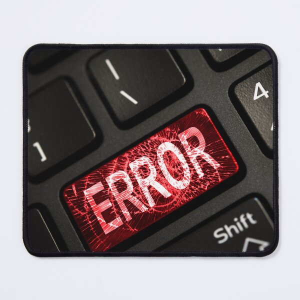 Item preview, Error Sign on Broken Keyboard Tech Fail  designed and sold by Artycom.