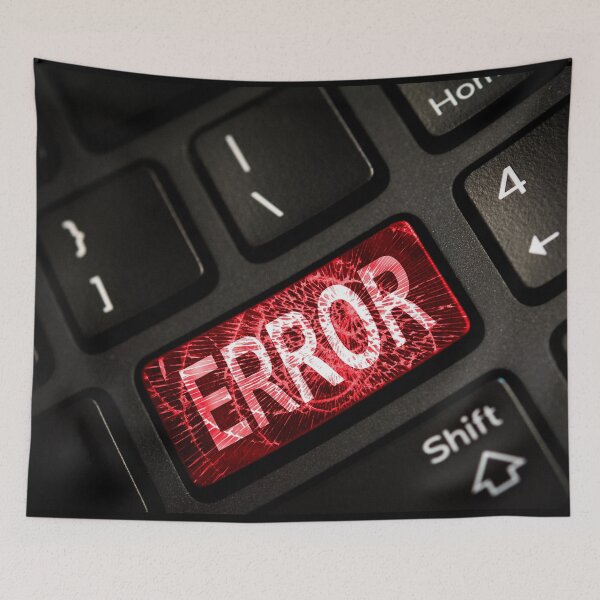 Artikelvorschau, Fehlermeldung bei defekter Tastatur (Technischer Fehler) entworfen und verkauft von Artycom.