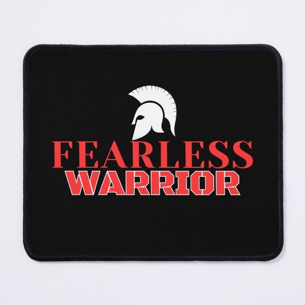 Item preview, Fearless Warrior Minimalist Typography designed and sold by SoftType.