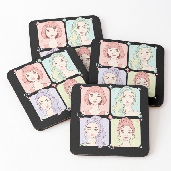 Item preview, Kpop Korean Pop Cute Anime Korea Girl Music Love designed and sold by LuminOrb.