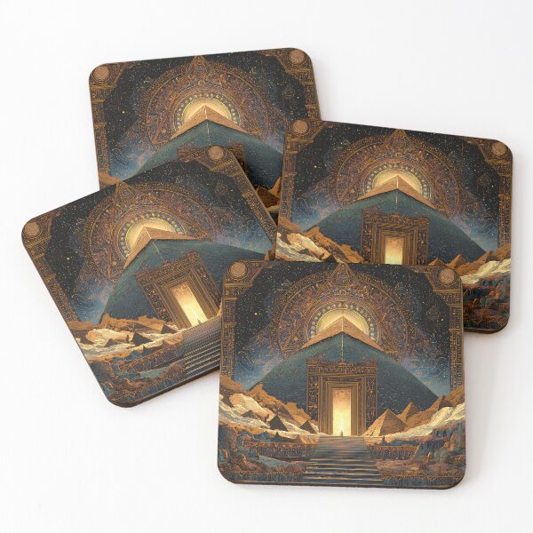 Item preview, The Secret Chamber | Hidden Pyramid of Cosmic Knowledge designed and sold by Stoneflower-Art.