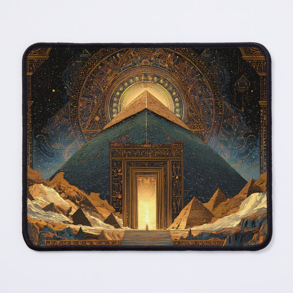 Item preview, The Secret Chamber | Hidden Pyramid of Cosmic Knowledge designed and sold by Stoneflower-Art.