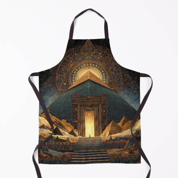Item preview, The Secret Chamber | Hidden Pyramid of Cosmic Knowledge designed and sold by Stoneflower-Art.