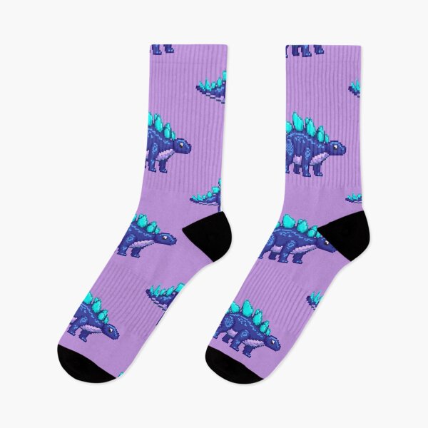 Item preview, Pixel Art Ice Stegosaurus designed and sold by Potato Quality Prints.