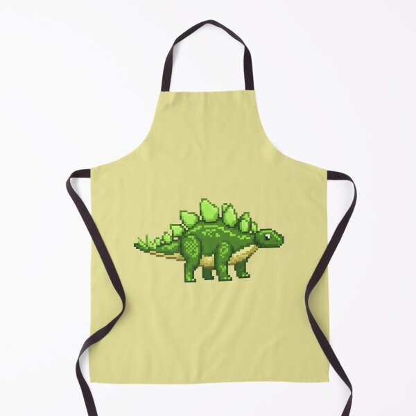 Item preview, Pixel Art Green Stegosaurus designed and sold by Potato Quality Prints.