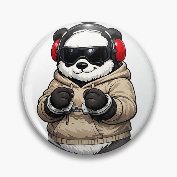 Item preview, Welcome to the USA  America Panda designed and sold by Frizzanteworld.