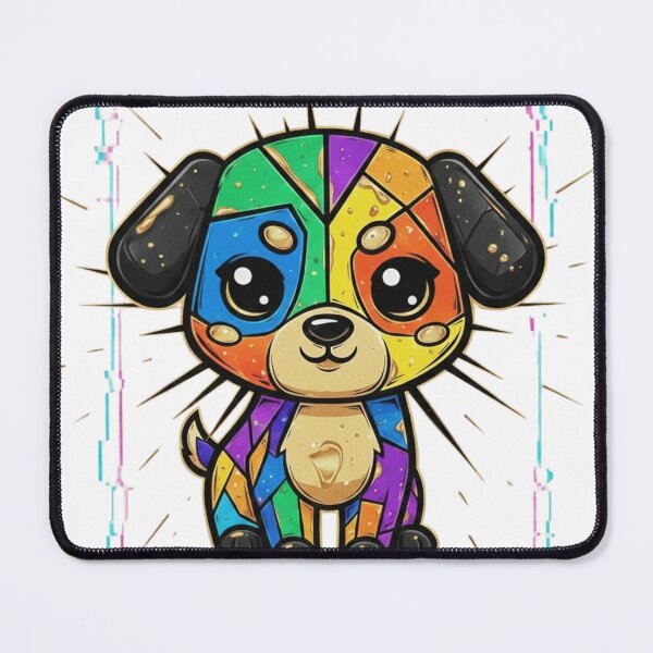 Item preview, Stas's Mosaic Puppy – KawisStarr Artistic Edition designed and sold by KawisStarr.