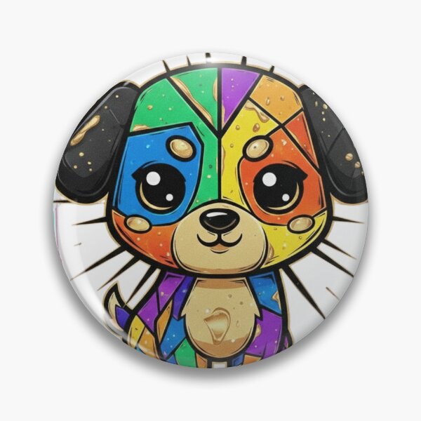 Item preview, Stas's Mosaic Puppy – KawisStarr Artistic Edition designed and sold by KawisStarr.