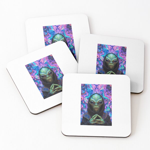 Artikelvorschau, Psychedelischer Alien entworfen und verkauft von userblackpearl.