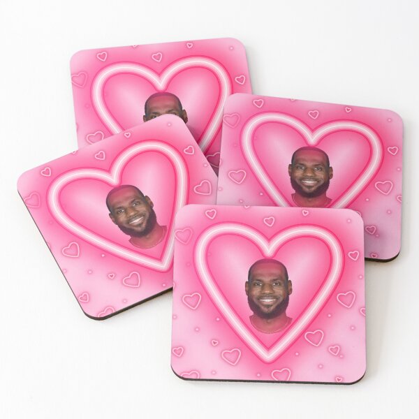 Item preview, LeBron Inspired Romantic Love Heart designed and sold by maxdiver623-us.