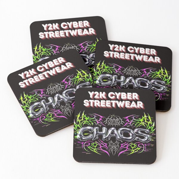 Item preview, Y2K Cybercore Tribal Chrome Glitch Futuristic Aesthetic designed and sold by Supergrafix07.