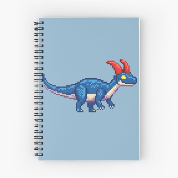 Item preview, Pixel Art Dark Blue Dinosaur designed and sold by Potato Quality Prints.