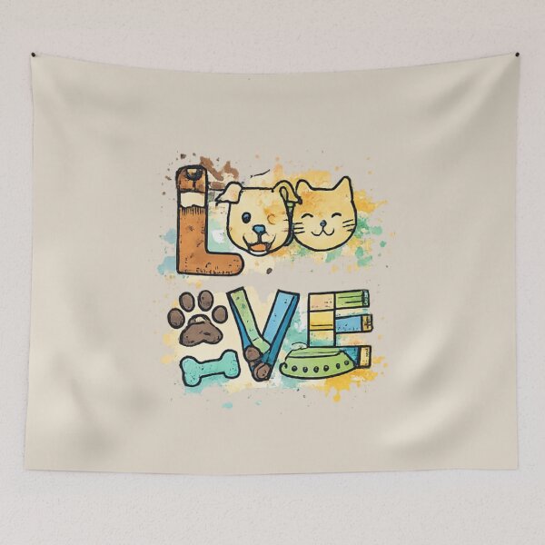 Item preview, Love Pets designed and sold by DesignShopAD.