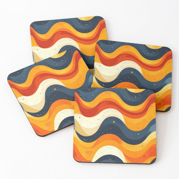 Item preview, Retro Wave Pattern designed and sold by MIXER'07.