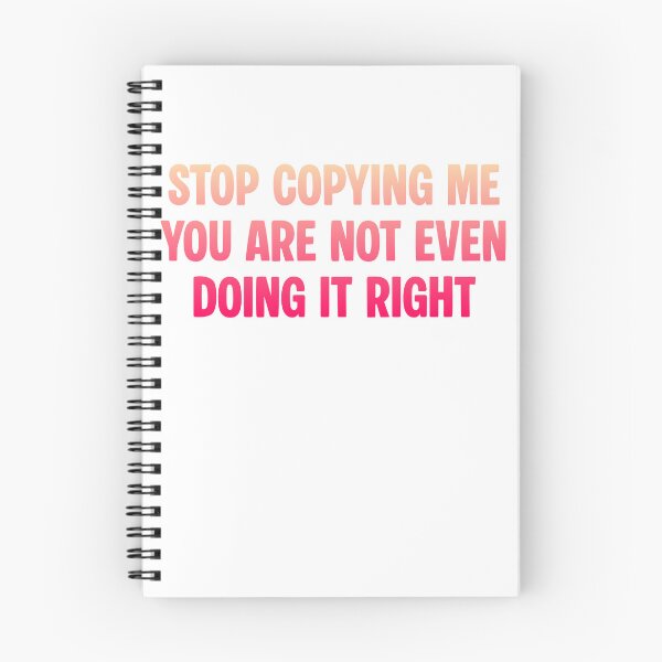 Item preview, stop copying me you are not even doing it right designed and sold by FitEnvy.