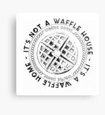 Waffle House Waffle Home Metal Print