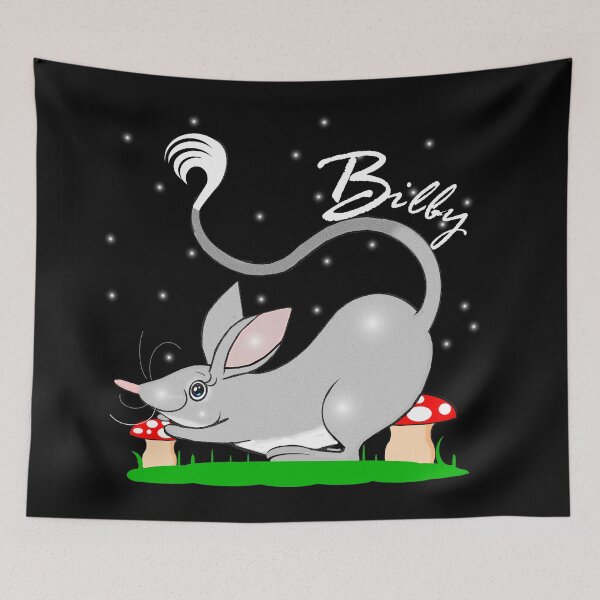 Item preview, Joyful Bilby Under the Night Sky designed and sold by Shirley cute art .