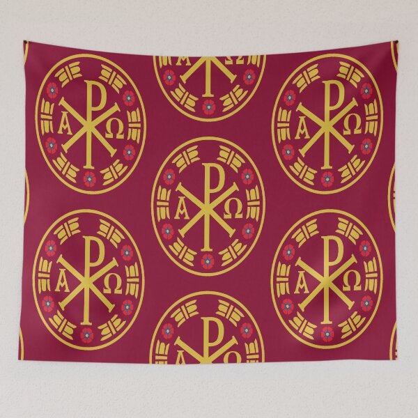 Item preview, Chi Rho Holy Christian Constantine Symbol | Christogram Sacred Art designed and sold by Based History.