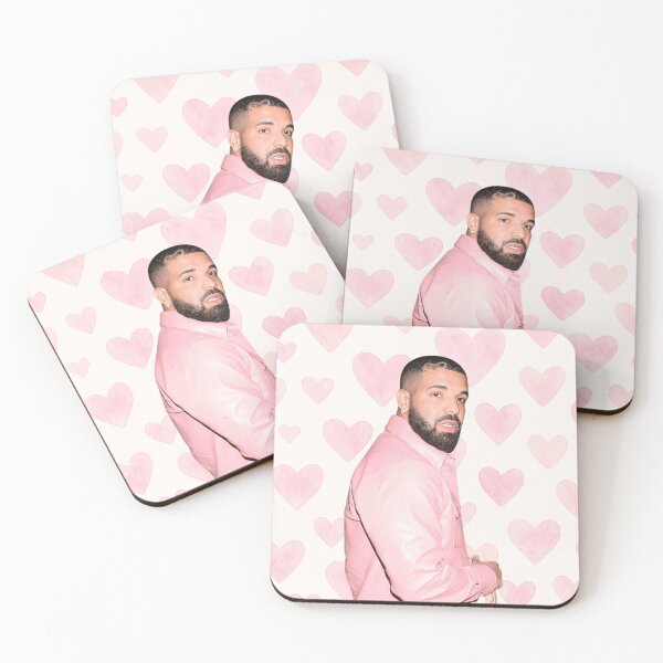 Item preview, Drake Love Pink Hearts designed and sold by maxdiver623-us.