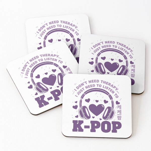Item preview, I Dont Need Therapy I Just Need To Listen To K-Pop designed and sold by LuminOrb.
