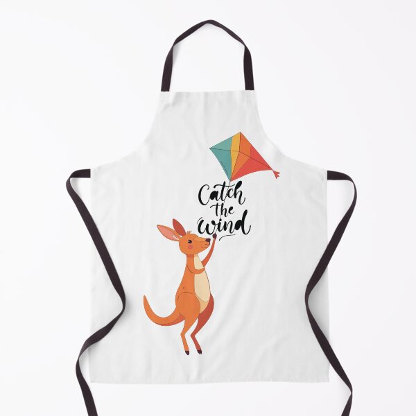 Item preview, Catch the Wind – Kangaroo Flying a Kite designed and sold by MarWachaN.
