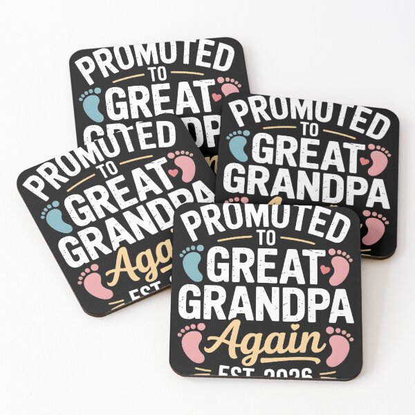 Item preview, Promoted to Grandpa Est. 2026 – Baby Announcement Grandpa designed and sold by MizoX7.