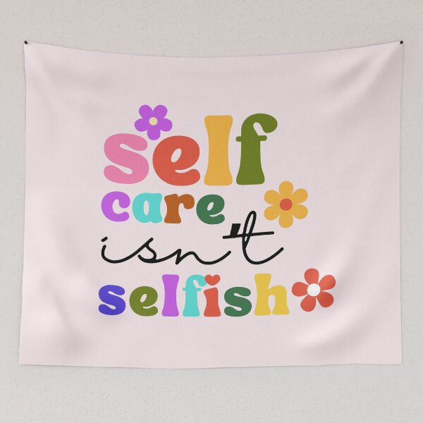 Item preview, Self Care Is Not Selfish  designed and sold by kaavishehsas.