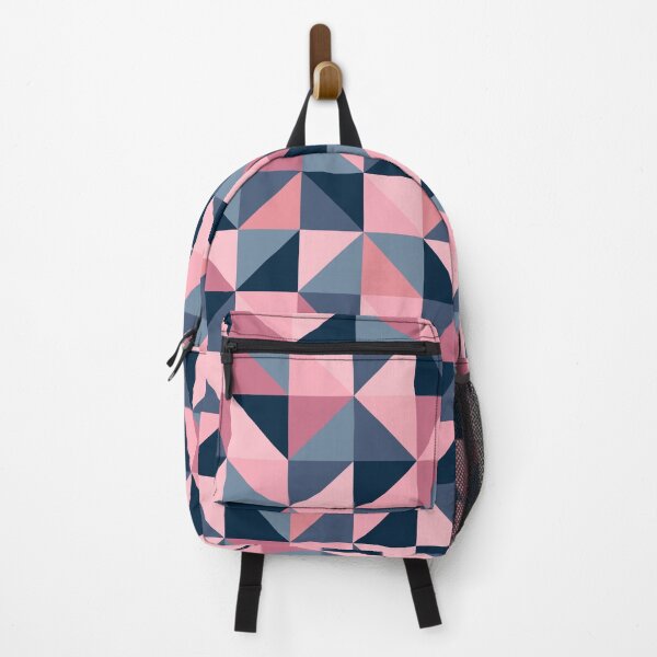 Item preview, Pink and Blue Shades Geometric Pattern designed and sold by OneThreeSix.