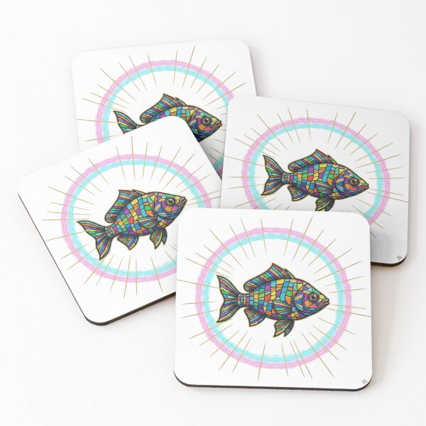 Item preview, Stas's Mosaic Fish – KawisStarr Celestial Deep designed and sold by KawisStarr.
