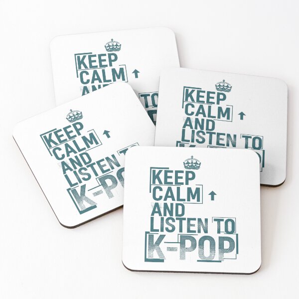 Item preview, Keep Calm And Listen To K-Pop Korean Music Fans designed and sold by LuminOrb.