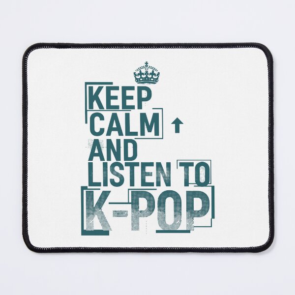Item preview, Keep Calm And Listen To K-Pop Korean Music Fans designed and sold by LuminOrb.