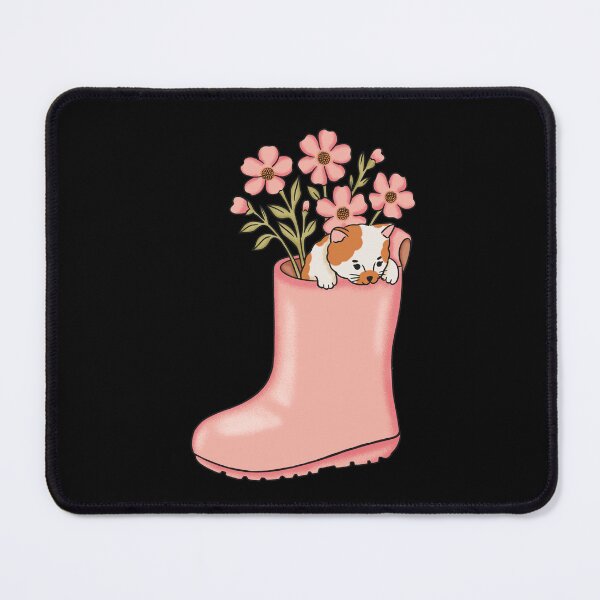 Item preview, Blooming Kitty Boot designed and sold by TheRightNotes.