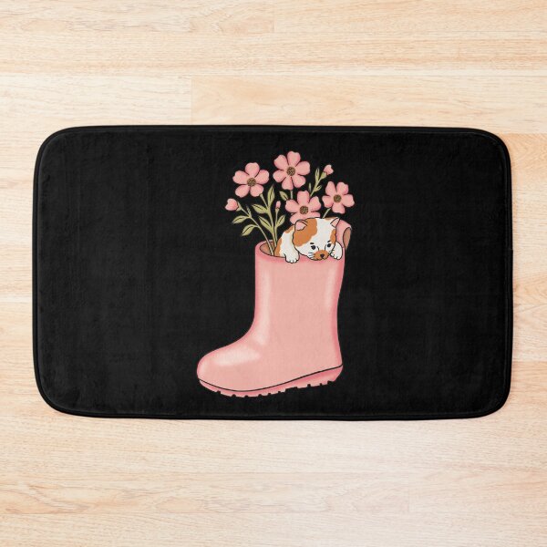 Item preview, Blooming Kitty Boot designed and sold by TheRightNotes.