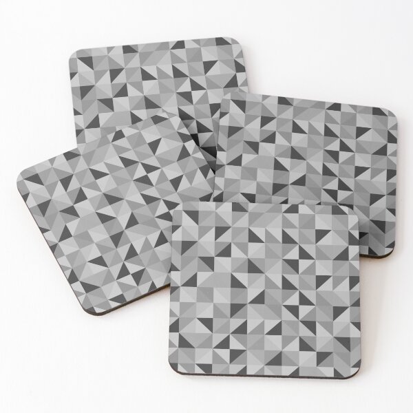 Item preview, Grey Geometric Pattern  designed and sold by OneThreeSix.
