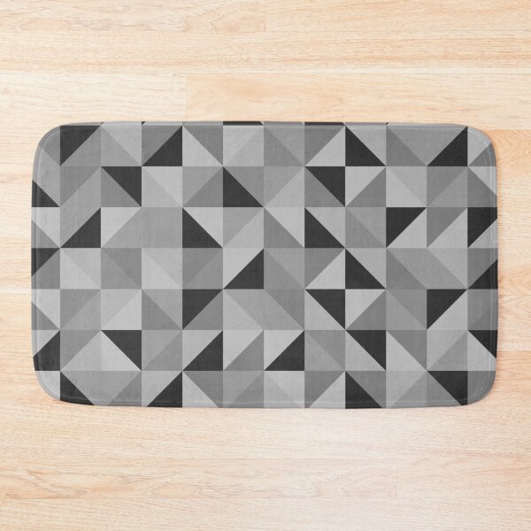 Item preview, Grey Geometric Pattern  designed and sold by OneThreeSix.