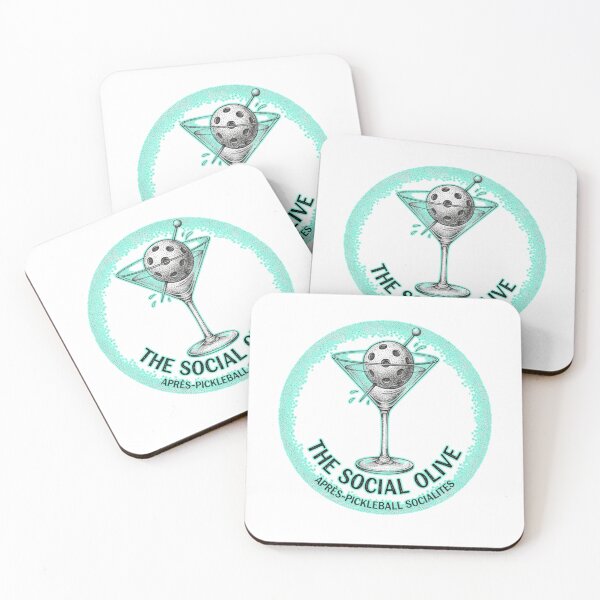 Item preview, The Social Olive | Après-Pickleball Socialites Premium Aesthetic Sweatshirt designed and sold by FitEnvy.