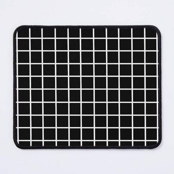 Item preview, Thick White and Black Lines Grid designed and sold by OneThreeSix.