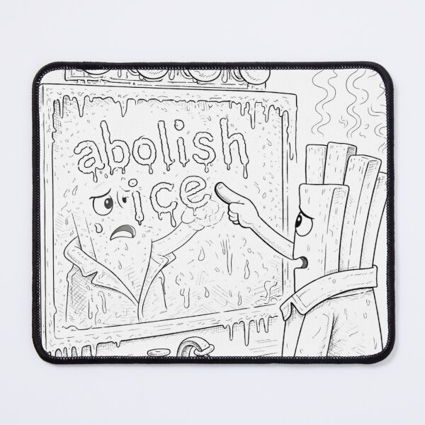 Item preview, Abolish Ice – Warm Fries vs Ice Cube designed and sold by ComedyInkFactor.
