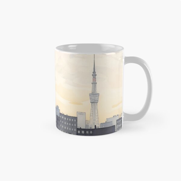 Item preview, Tokyo Skytree Watercolor Horizon designed and sold by julituslab.