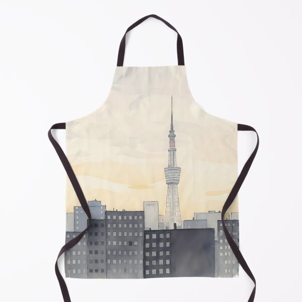 Item preview, Tokyo Skytree Watercolor Horizon designed and sold by julituslab.