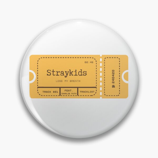 Item preview, STRAY KIDS Inspired Lose My Breath Vintage Ticket Design Tracklist Movie Ticket designed and sold by Oichiana.