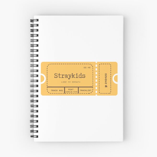 Item preview, STRAY KIDS Inspired Lose My Breath Vintage Ticket Design Tracklist Movie Ticket designed and sold by Oichiana.