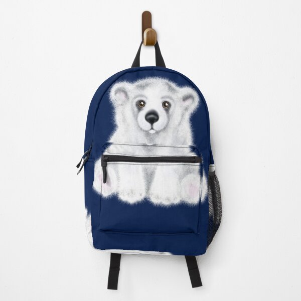 Item preview, Baby Polar Bear, white stuffed bear, white bear cub designed and sold by hollycooper.
